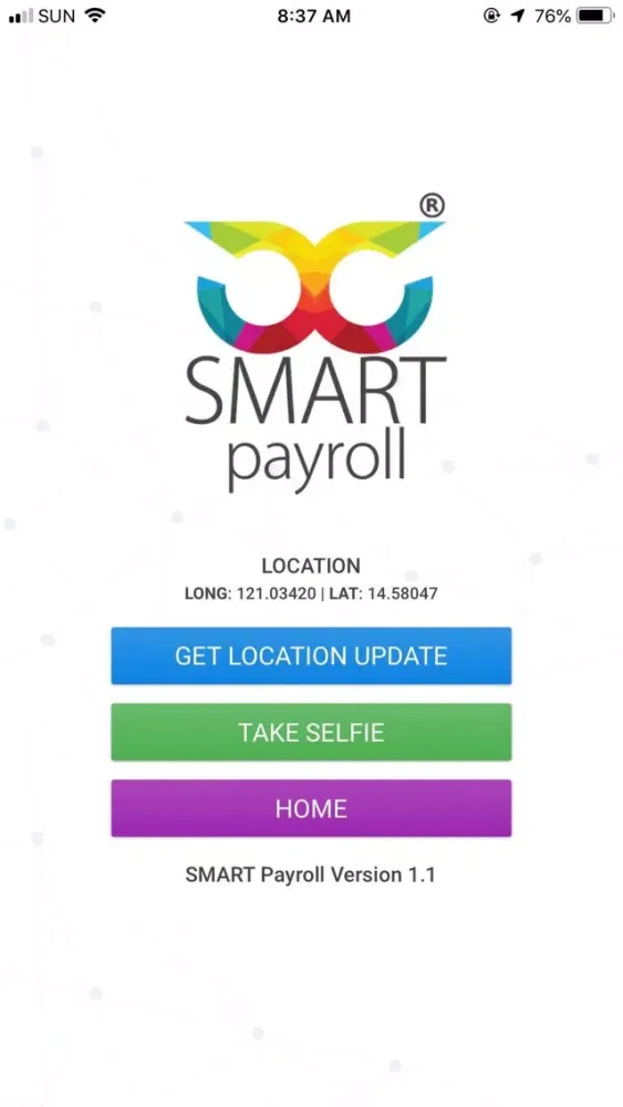 Zrzuty ekranu SMART Payroll PH