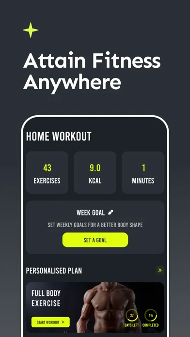 Men Workout - Fitness at Home应用截图
