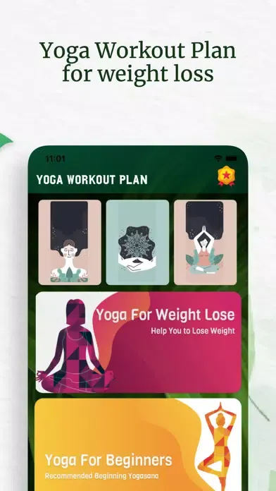 Daily Yoga weight loss Workout Screenshots