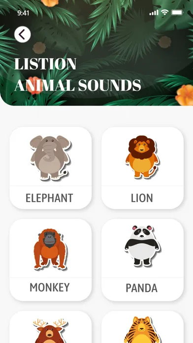 ภาพหน้าจอของ Alphabet ABC with Animal sound