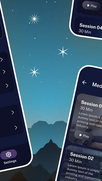 Capturas de tela do Serenity : Mindful Sleep Relax