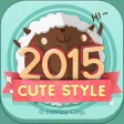 탁상달력2015 : 큐트캘린더 탁상달력2015 : 큐트캘린더
