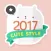卓上カレンダー2017：キュートカレンダー