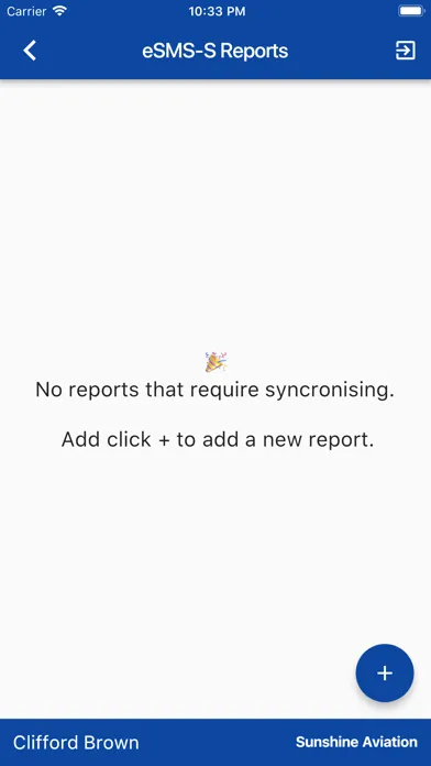 eSMS-S Reporter Screenshots