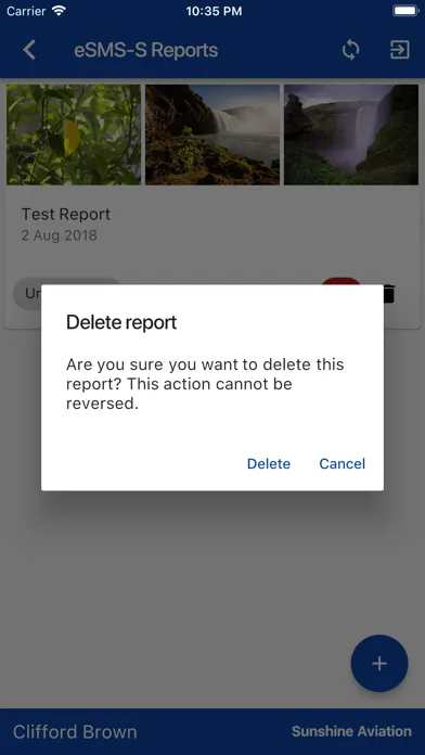 eSMS-S Reporter Screenshots