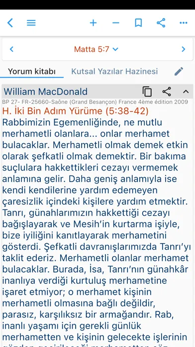 Kutsal Kitap Çalışma Merkezi Ekran Görüntüleri