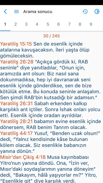 Kutsal Kitap Çalışma Merkezi Ekran Görüntüleri