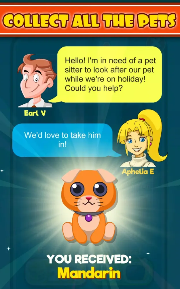 Ảnh chụp màn hình của Hungry Pets