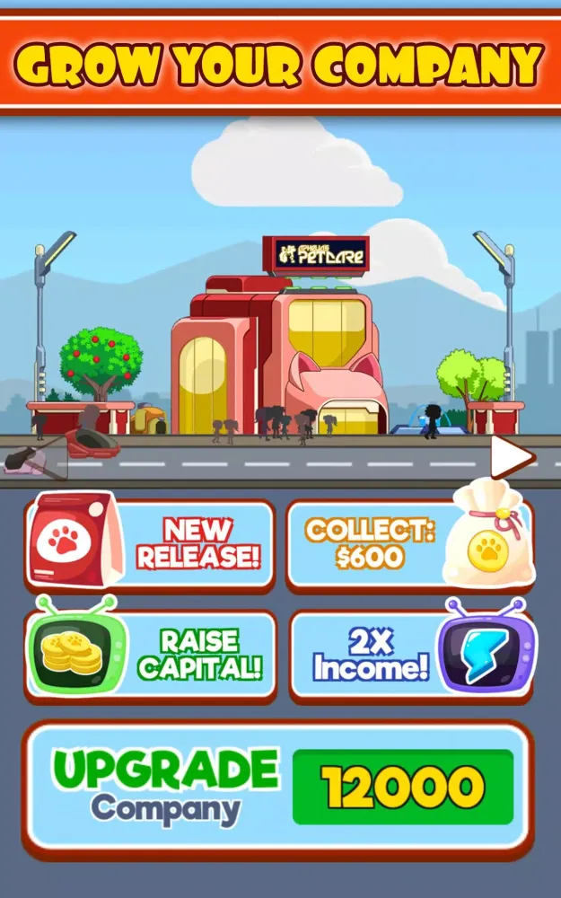 Ảnh chụp màn hình của Hungry Pets