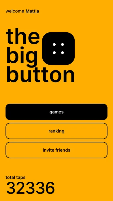 Tangkapan layar The Big Button!