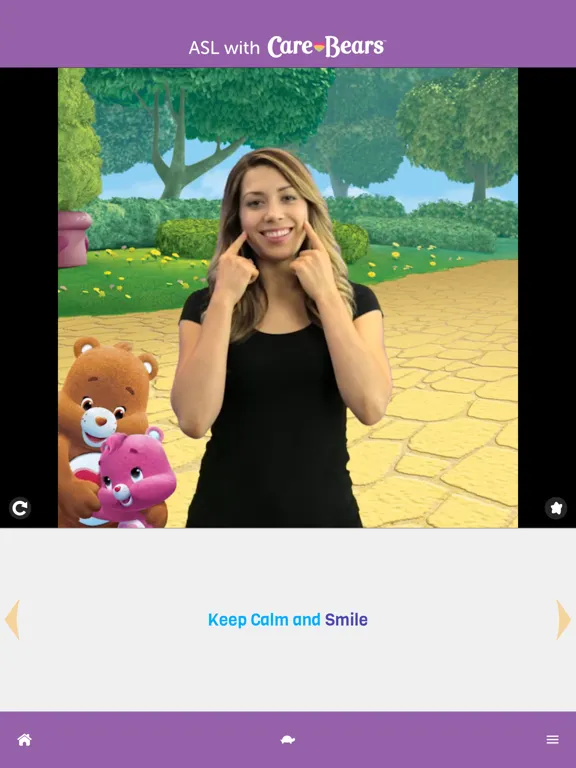 Скриншоты ASL with Care Bears iPad 