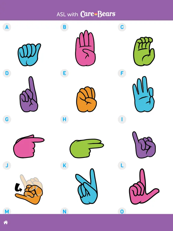 Скриншоты ASL with Care Bears iPad 