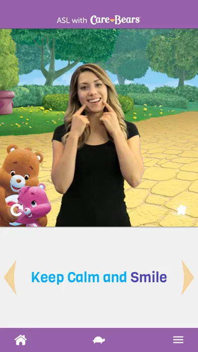 Скриншоты ASL with Care Bears