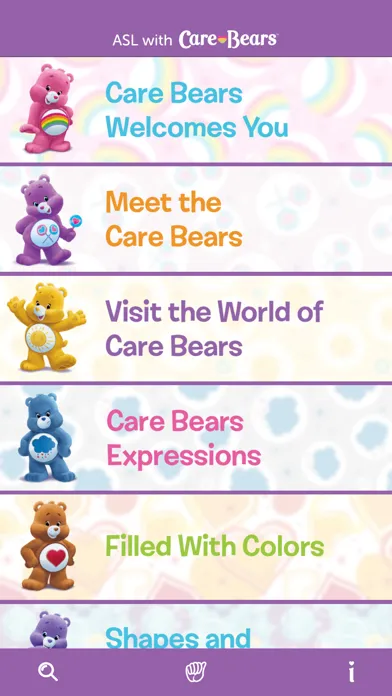 Скриншоты ASL with Care Bears