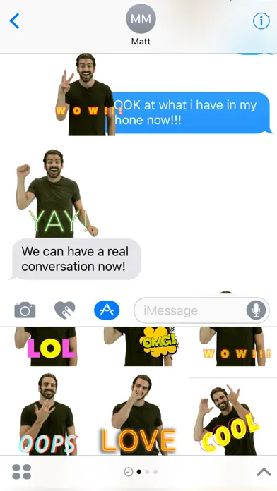 Captures d'écran de ASL Stickers with Nyle