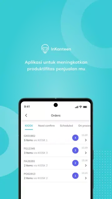 InKanteen Merchant应用截图