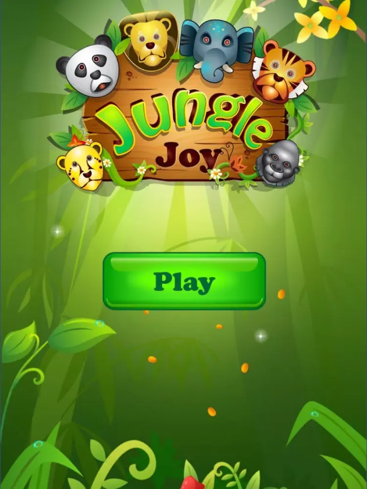 Jungle Joy: Animal Match 3 Pop iPad  سکرین شاٹس