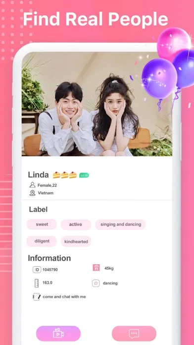 Captures d'écran de Waha - Make friends&Chat