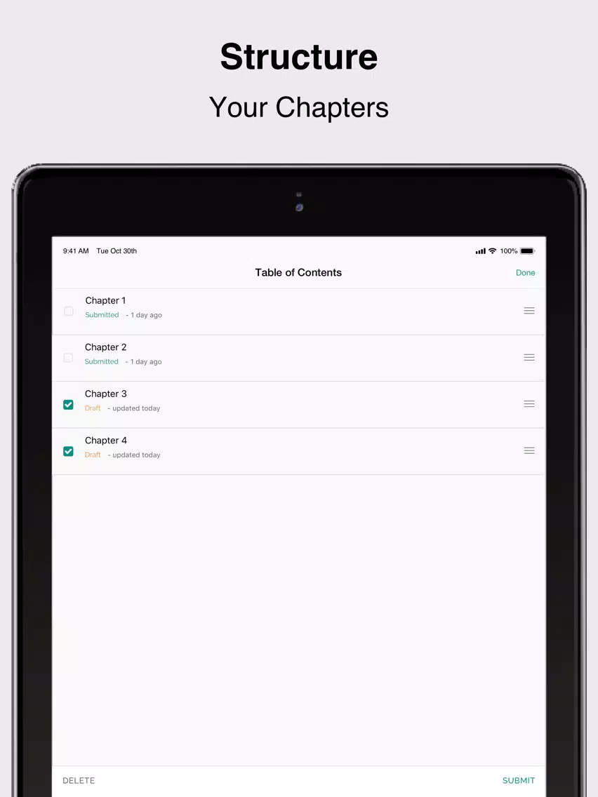Inkitt Writing: Tell the Story iPad  Ekran Görüntüleri
