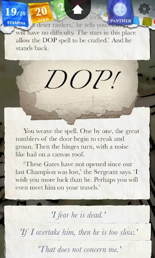 Sorcery! Screenshots