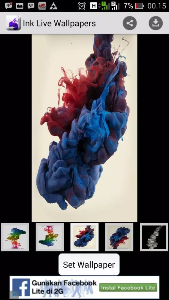 Ink Live Wallpapers Screenshots