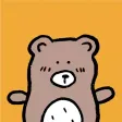 Brownie the Bear Cute Stickers Brownie the Bear Cute Stickers