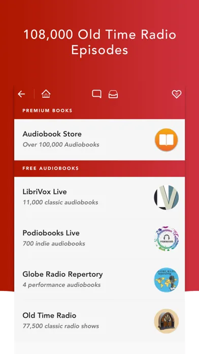 Captures d'écran de Audiobooks HQ +