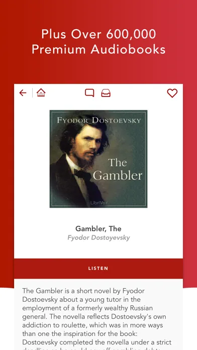 Captures d'écran de Audiobooks HQ +