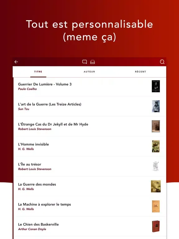 Screenshot di QuickReader Français iPad 