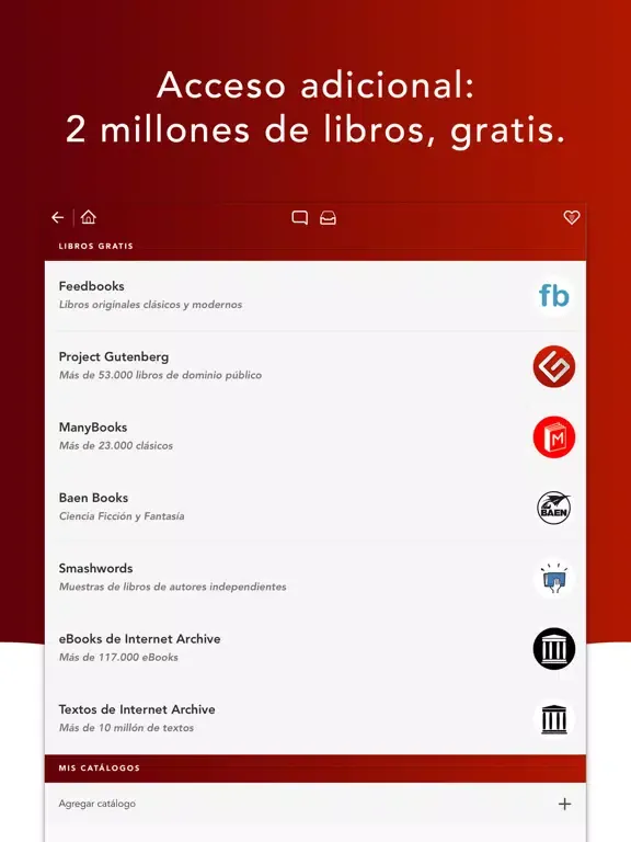Capturas de tela do QuickReader Español iPad 