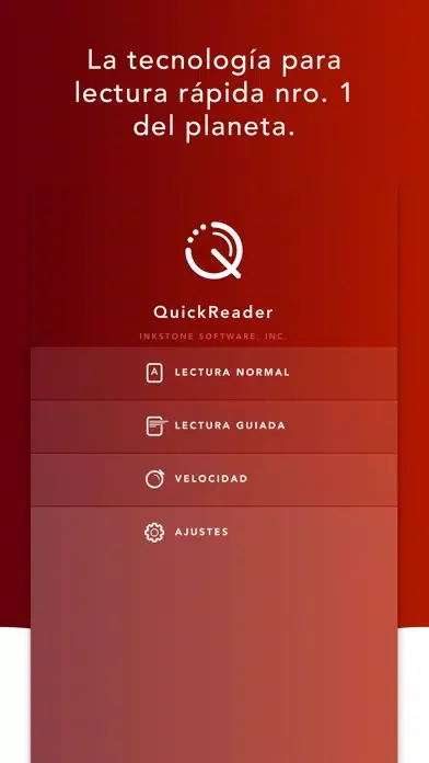 Capturas de tela do QuickReader Español