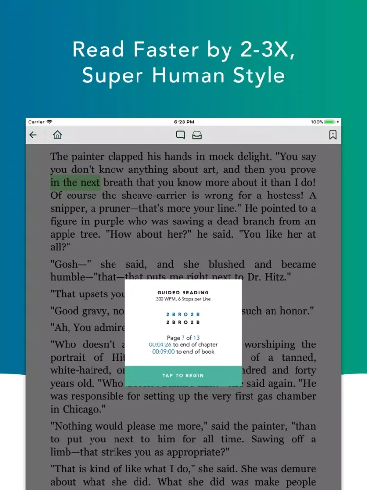 Скриншоты QuickReader - Youth Edition iPad 