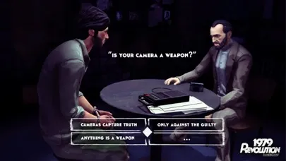 Capturas de tela do 1979 Revolution: A Cinematic Adventure Game