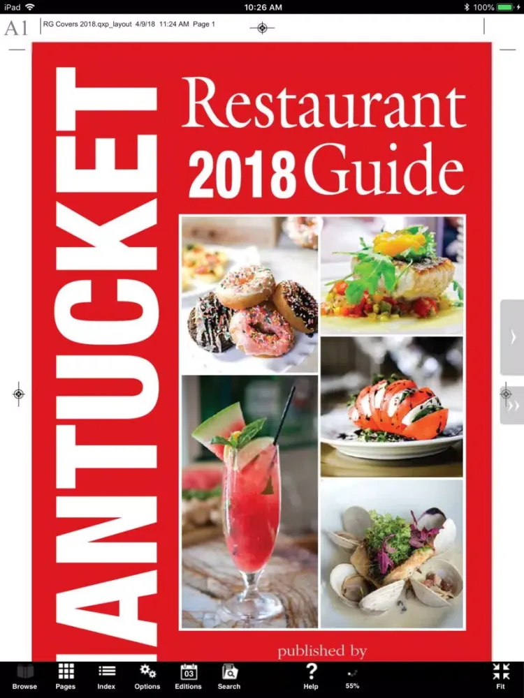 Nantucket Restaurant Guide iPad 應用截圖