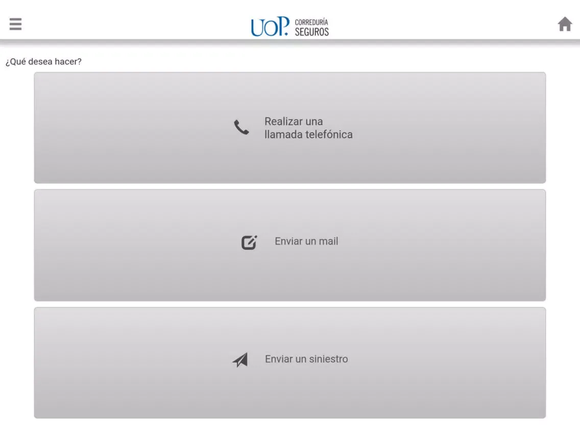 Capturas de pantalla de UOP Correduría iPad 