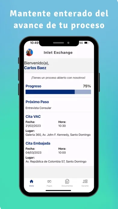 Inlet Exchange スクリーンショット