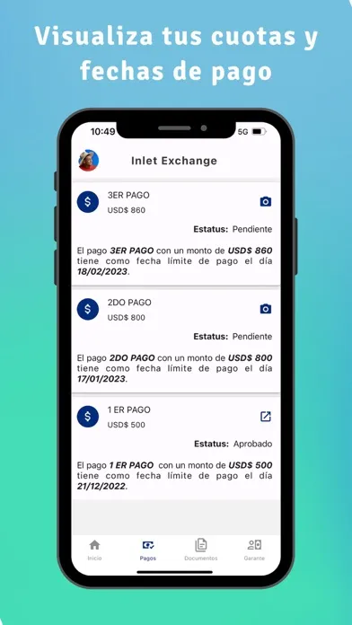 Inlet Exchange スクリーンショット