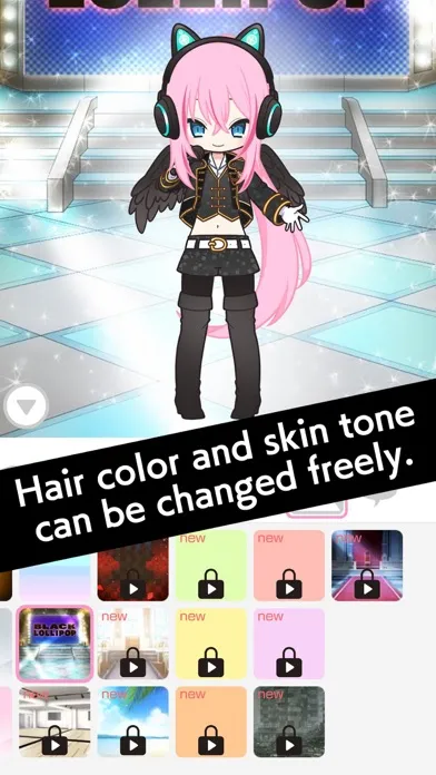 Black Lollipop -Dress Up Game Ekran Görüntüleri