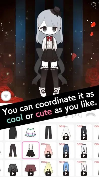Black Lollipop -Dress Up Game Ekran Görüntüleri
