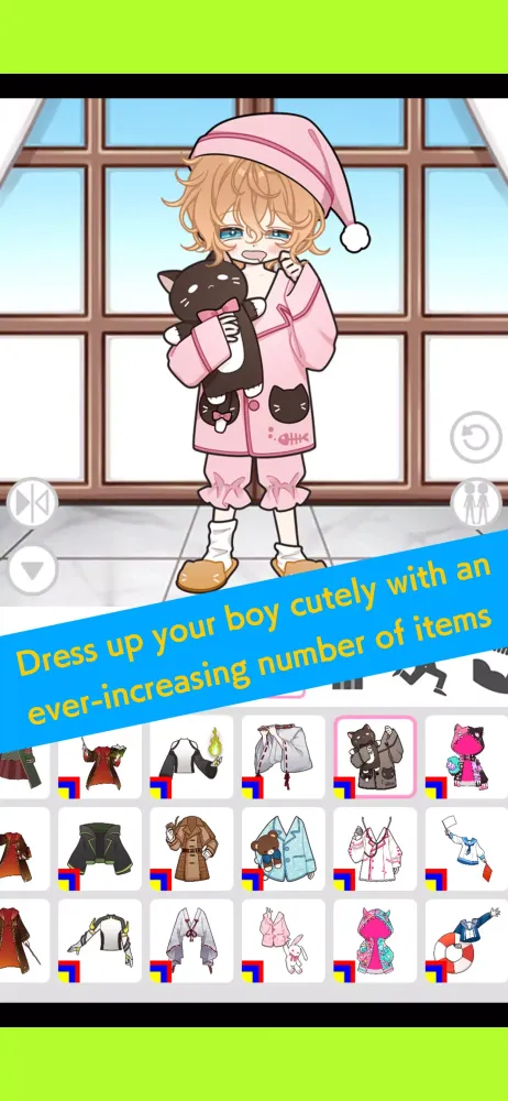 Ảnh chụp màn hình của Black Lollipop Boys -Dress-up