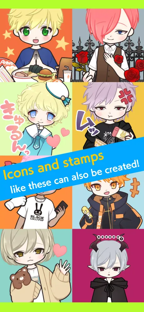 Ảnh chụp màn hình của Black Lollipop Boys -Dress-up