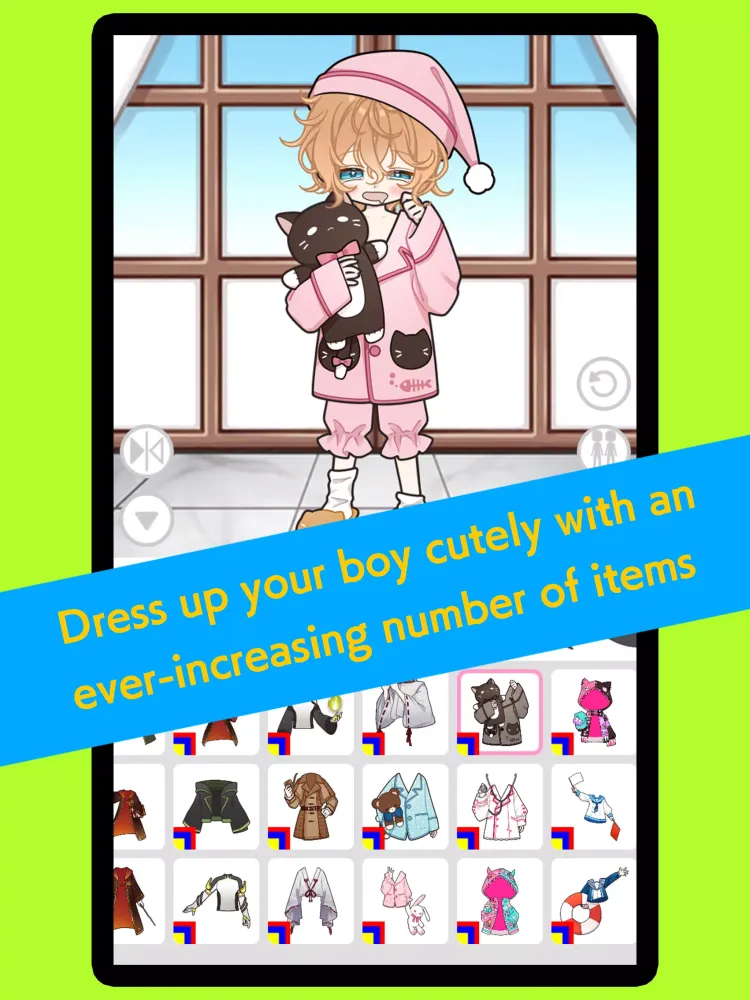 Ảnh chụp màn hình của Black Lollipop Boys -Dress-up