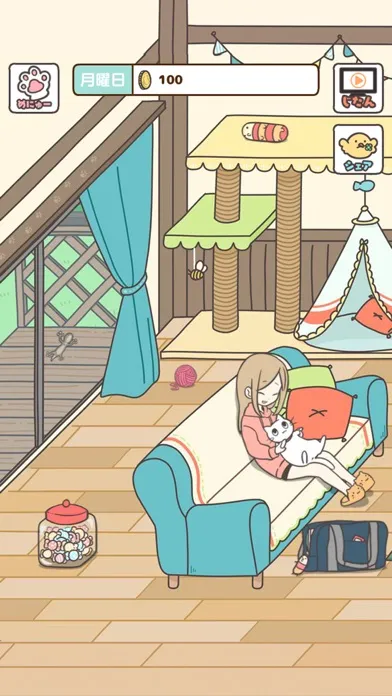 Capturas de pantalla de 飼い猫ぐらし