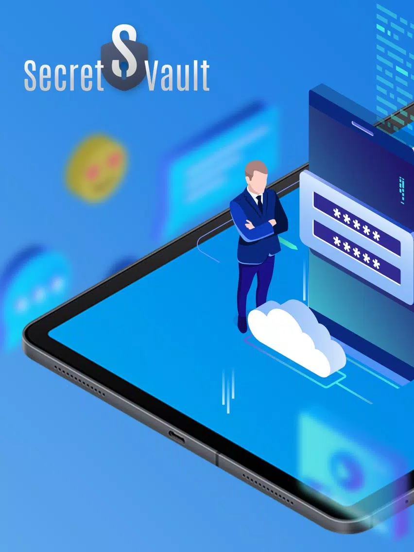 Tangkapan skrin SECRET VAULT -Password Manager iPad 