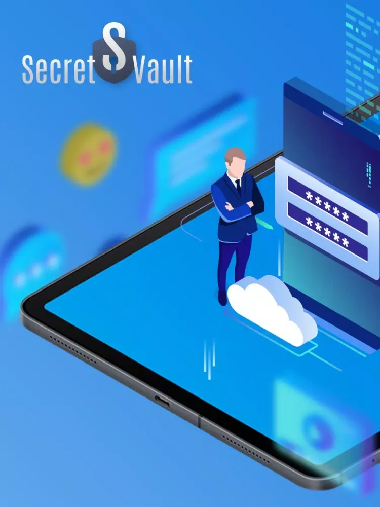 SECRET VAULT -Password Manager iPad 应用截图