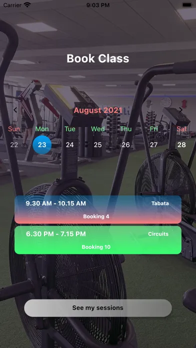 Inline Fitness Centre سکرین شاٹس