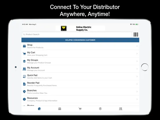 تصاویر Inline Electric Supply Co. iPad 