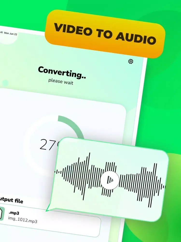 Capturas de pantalla de A.Convert: MP3 File Converter iPad 
