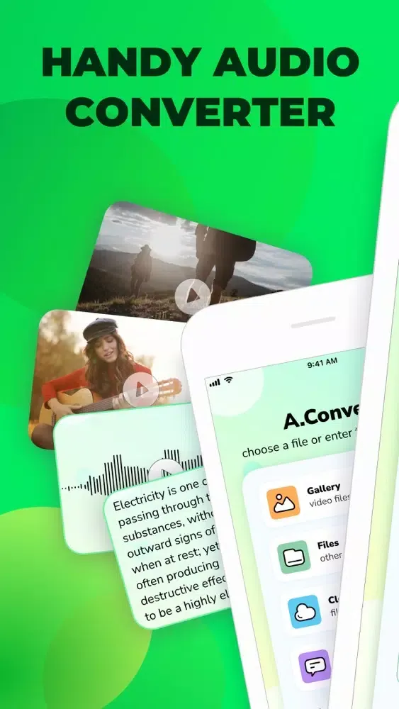 Capturas de pantalla de A.Convert: MP3 File Converter