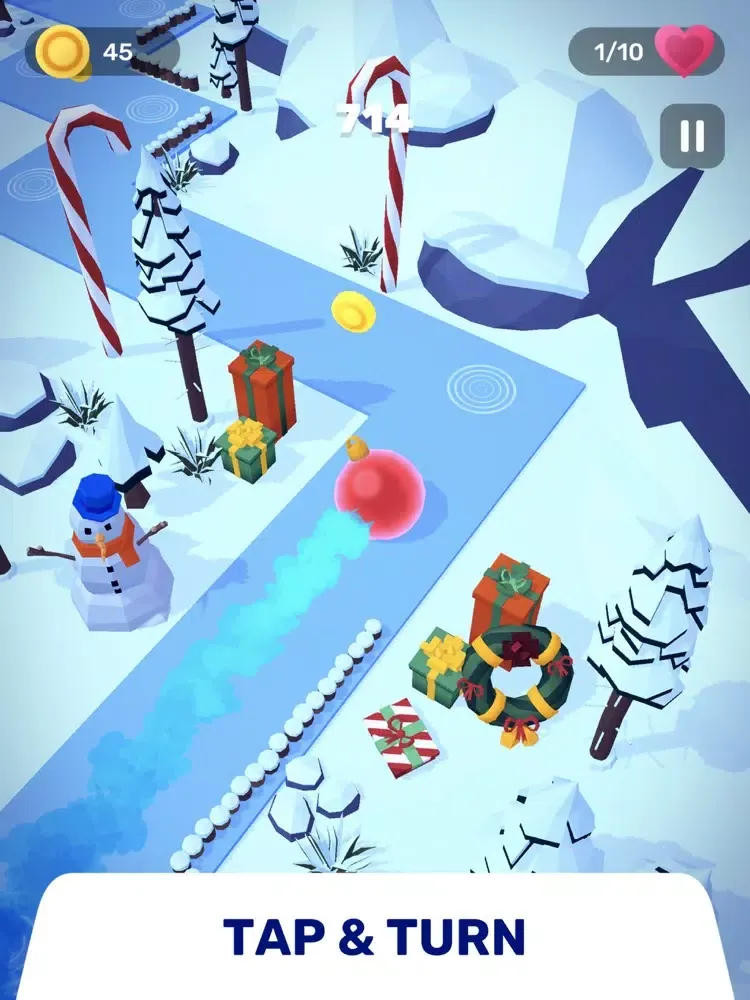 Capturas de tela do Dancing Magic Road - Line Dash iPad 